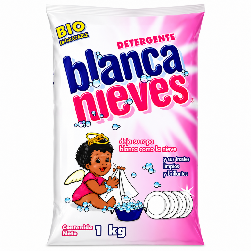 Detergente Blanca Nieves 1kg -10 kg