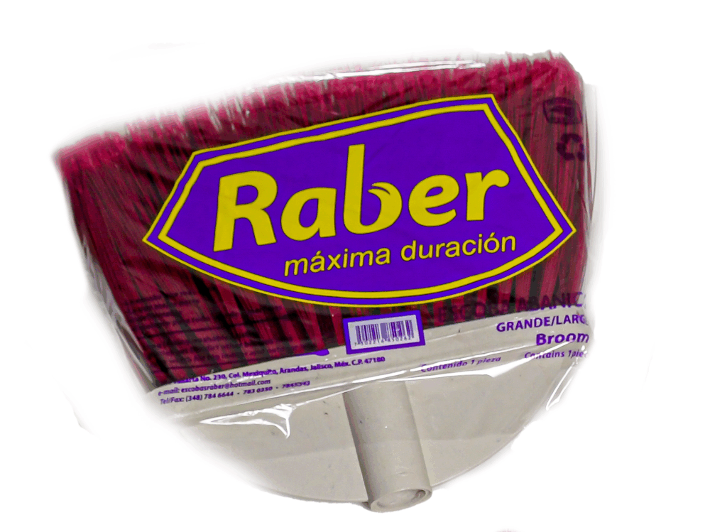 Escoba de Plastico Tipo Abanico