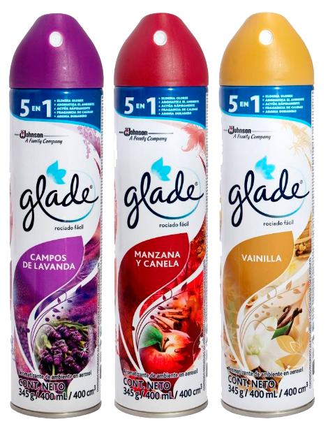 Glade Aromatizante 400 y 275 ml