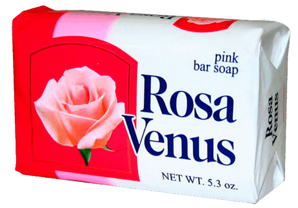 Jabon para Tocador Rosa Venus 25gr - 50gr - 100gr - 150gr