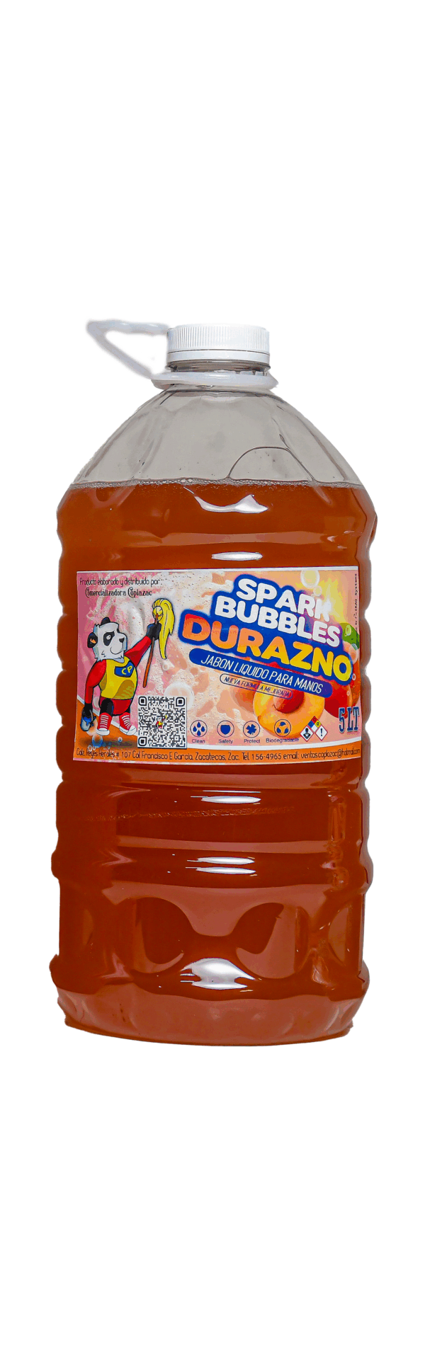 Spark Bubbles Durazno 5lt