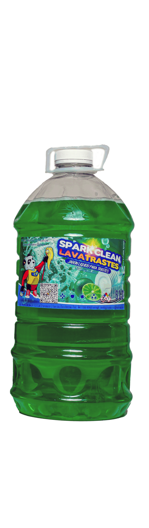 Spark Clean Lavatrastes 5lt