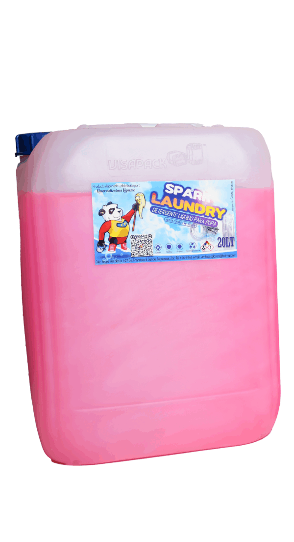 Spark Laudry Zote y mas Cloro 20lt