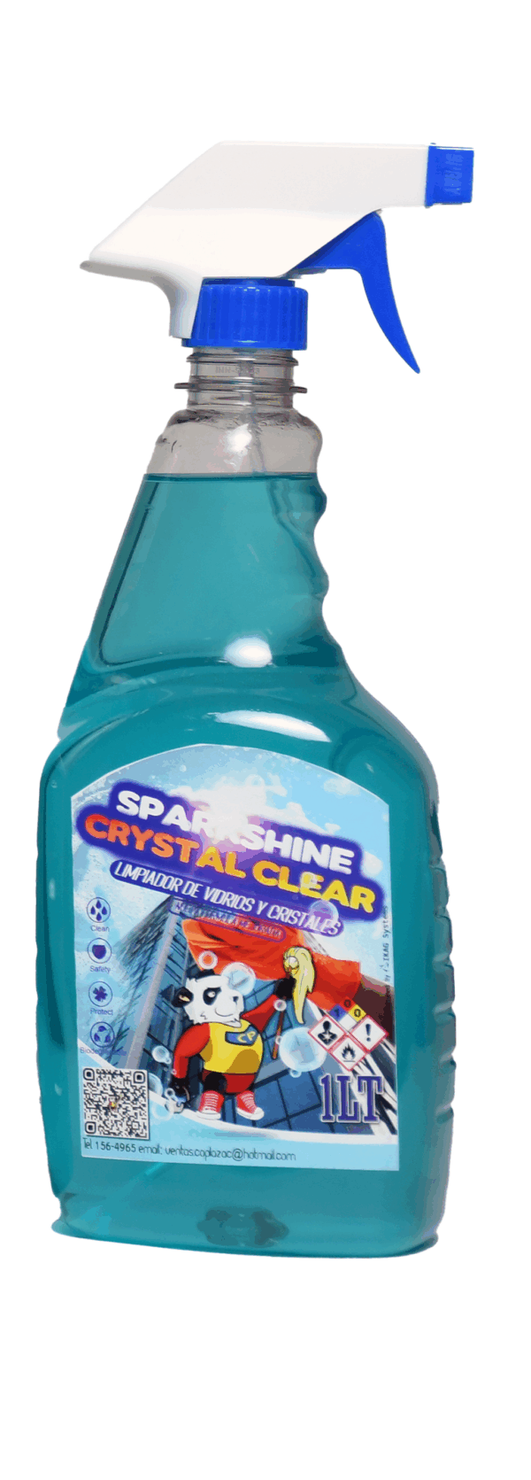 Spark Shine Crystal Clear 1lt